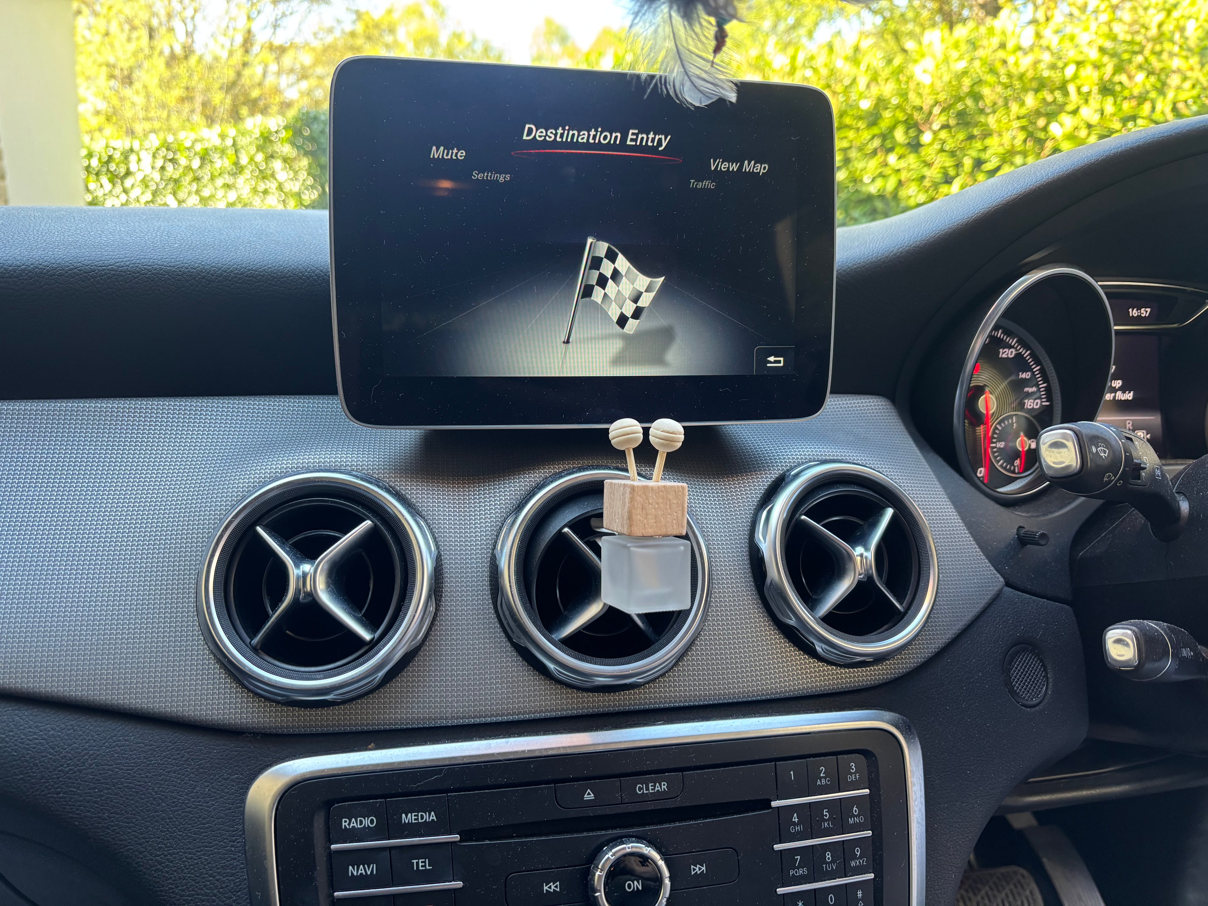 Frosted car diffuser / air freshener